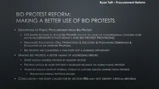 Enhancing Bid Protest Procedures in Public Procurement