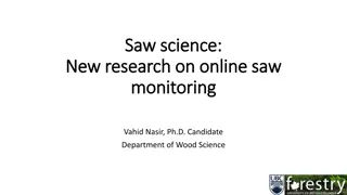 Advancements in Online Saw Monitoring for Wood Industry 4.0