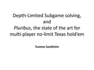 Deep-Limited Subgame Solving and Pluribus: The Future of Texas Hold'em