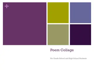 Creative Poetry Collage Workshop for Students