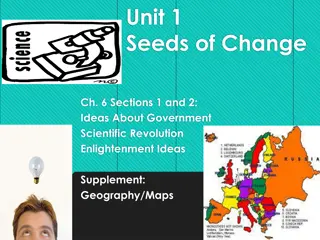 Seeds of Change: Government, Science, and Enlightenment in European History