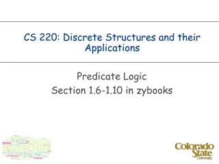 Understanding Predicate Logic: From Propositional to Predicate Logic