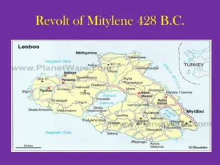 Revolt of Mitylene in 428 B.C.: Causes and Consequences