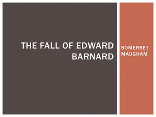 The Fall of Edward Somerset Maugham Barnard - Summary, Biography, Plot & Characters