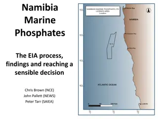 Understanding Marine Phosphate Mining in Namibia: EIA Process, Findings, and Decision-Making