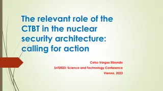 Proposing Science and Technology Initiatives for Nuclear Security and Disarmament