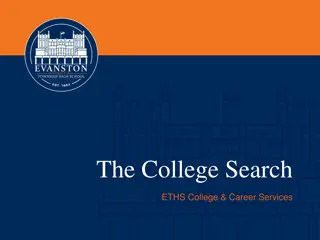 Comprehensive College and Career Planning Services at ETHS