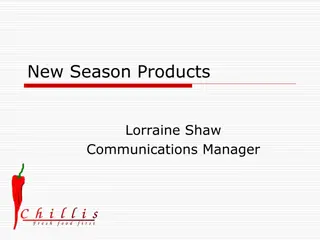 Exciting New Season Products by Lorraine Shaw - Available Now!