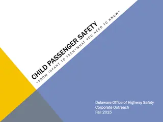 Child Passenger Safety Guidelines by Delaware Office of Highway Safety