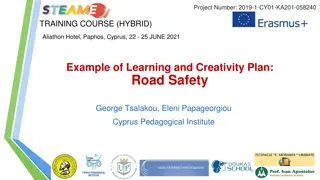 Road Safety Learning Plan for Students Ages 16-18: STEAME Approach