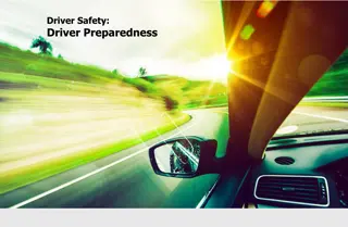 Driver Safety: Vehicle Preparedness Training