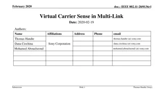 Virtual Carrier Sense in Asynchronous Multi-Link Networks