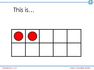 Early Number Sense Doubles Practice with Images