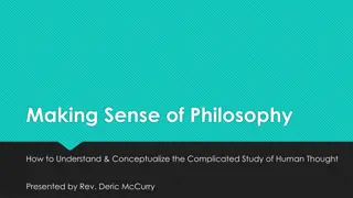 Exploring Philosophy: A Guide to Understanding Human Thought