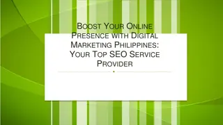 Boost Your Online Presence with Digital Marketing Philippines Your Top SEO Service Provider