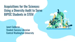 Enhancing BIPOC Representation in STEM Collections Through Diversity Audit