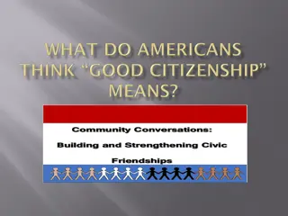 Citizenship Through Aristotle's Four Aspects