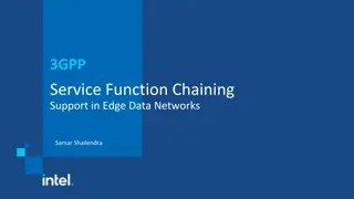 Enhancing Service Function Chaining in Edge Data Networks