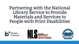 Enhancing Accessibility: Partnership with National Library Service