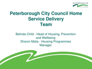 Comprehensive Home Services Delivery by Peterborough City Council