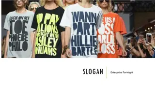 The Impact of Political Statements Through Fashion: A Look at Slogan T-shirts by Katharine Hamnett and Vivienne Westwood