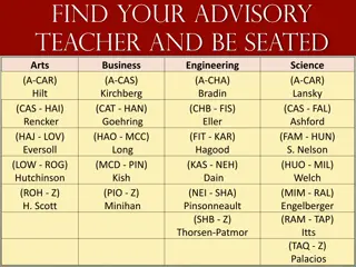 Important Senior Information and Deadlines