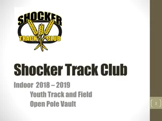 Shocker Track Club Indoor Youth Track & Field Program Overview