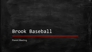 Brook Baseball Parent Meeting Details