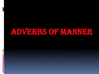 Mastering Adjectives and Adverbs: Rules and Examples