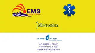 Innovative EMS SignPost Program Development