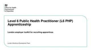 Role of Public Health Practitioners in London's Workforce Development