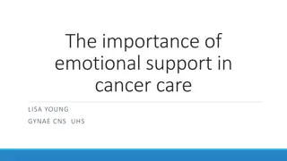 Importance of Emotional Support in Cancer Care Optimization