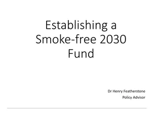 Proposing a Profit Cap and Price Control Scheme to Achieve Smoke-Free 2030 Ambition