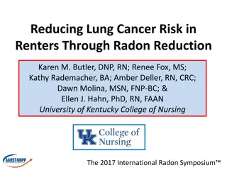 Addressing Lung Cancer Risk in Renters: Strategies for Radon Reduction