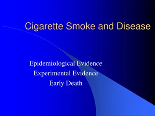 The Links Between Cigarette Smoke and Disease