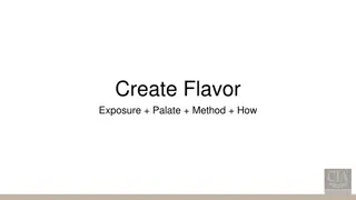 Exploring Flavor: A Culinary Journey Through Exposure, Palate, and Method