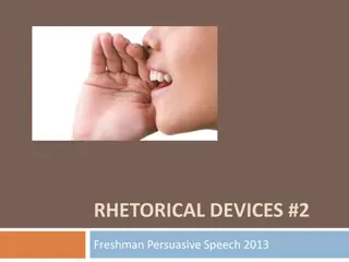 Mastering Rhetorical Devices for Persuasive Speech - Tips & Examples