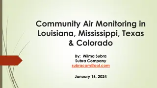 Engaging Community in Air Monitoring for Environmental Health