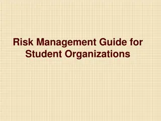 Comprehensive Risk Management Guide for Student Organizations