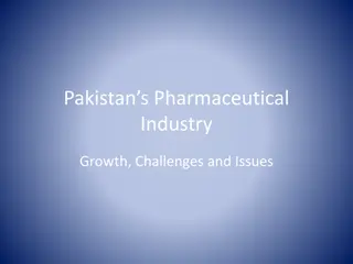 Overview of Pakistan's Pharmaceutical Industry: Growth, Challenges, and Issues