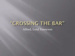 Alfred Lord Tennyson's Poem Crossing the Bar