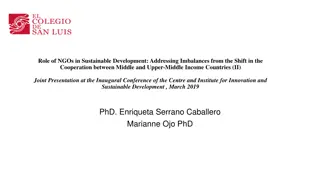 NGOs' Role in Addressing Imbalances in International Cooperation for Sustainable Development