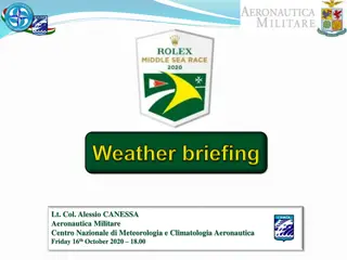 Weather Forecast and Safety Implications for 41st Rolex Middle Sea Race Malta 2020