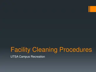 Comprehensive Facility Cleaning Procedures at UTSA Campus Recreation