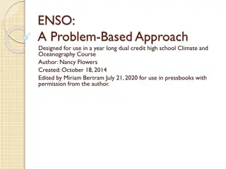 ENSO: A Climate & Oceanography Course Approach