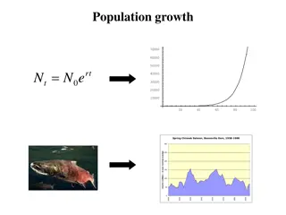 Population Growth Models and Stochastic Effects