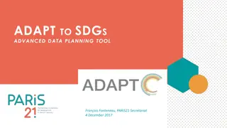 ADAPT to SDGs: Advanced Data Planning Tool for Better Localization and Planning