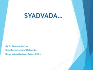 Syadvada: Jain Theory of Judgment Explained