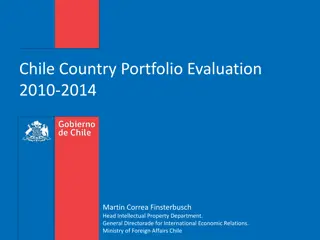 Chile Country Portfolio Evaluation 2010-2014 Summary