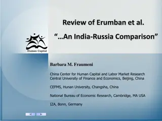 Analysis of India-Russia Economic Growth: A Comparative Study